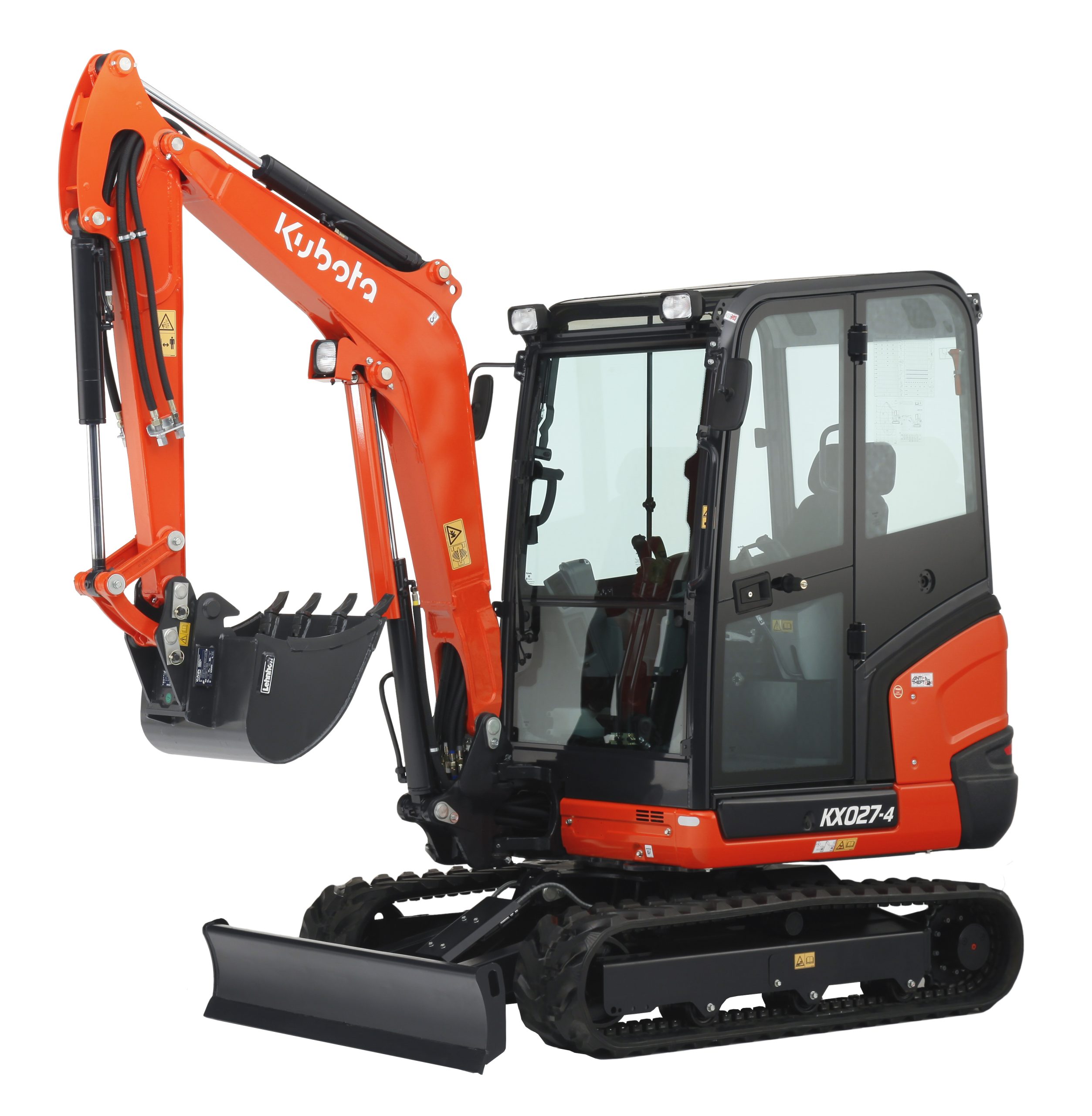 Minikoparki Kubota serii KX
