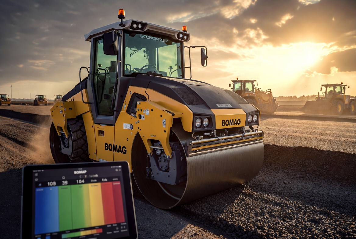 Inteligentne zagęszczanie – Systemy kontroli i czujniki (Economizer, COMPASS)